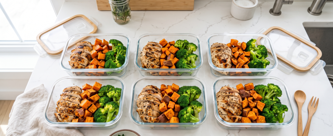 Organização e Dieta: Como Comer Bem Gastando Pouco e Cozinhando Uma Vez por Semana